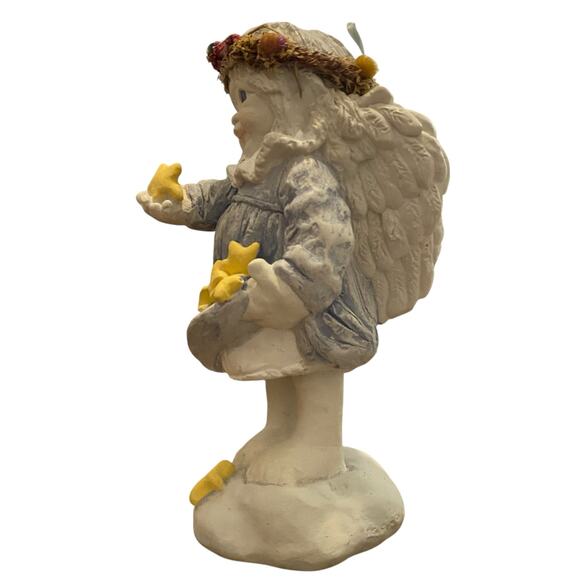 Dreamsicles DC141 Miss Morning Star Angel Holding Stars Figurine 7" Tall 1994 - Picture 5 of 13